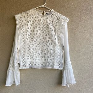 Gracia beautiful White blouse used once size XS